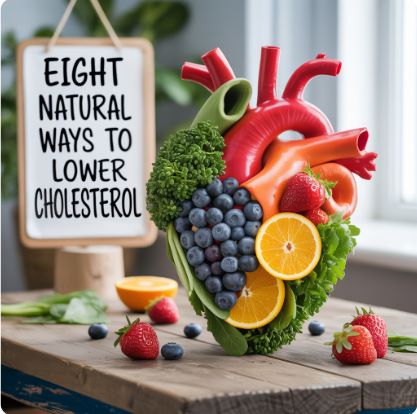 8 Natural Cholesterol Reducers