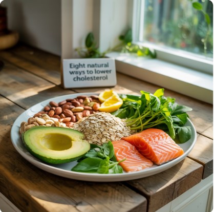 8 Natural Cholesterol Reducers